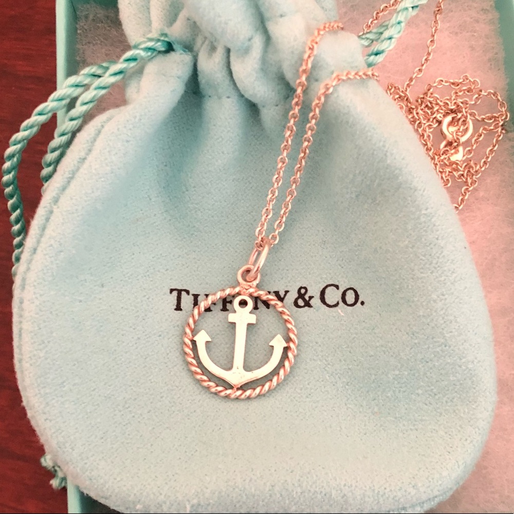 Tiffany Anchor Necklace